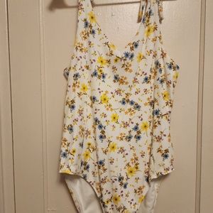 Floral Bodysuit 2XL